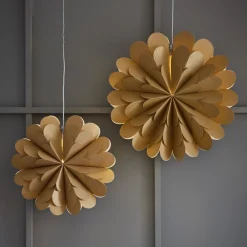 Maravilla-tähti ripustettava, kulta Ø 60 cm