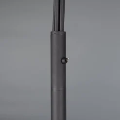 Marley lattiavalaisin, musta, korkeus 200 cm, 5-valo, metallia