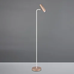 Marley lattiavalaisin, ruskea/vaaleanharmaa, korkeus 151 cm, metallia