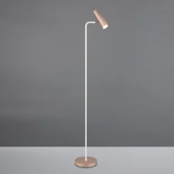 Marley lattiavalaisin, ruskea/vaaleanharmaa, korkeus 151 cm, metallia