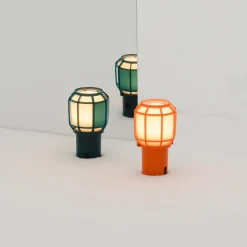 MARSET Chispa -LED-akkuterassilamppu IP44 vihreä
