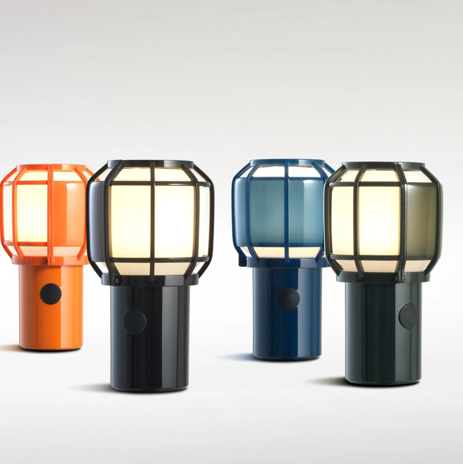 MARSET Chispa -LED-akkuterassilamppu IP44 vihreä