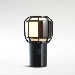 MARSET Chispa -LED-akkuterassivalaisin IP44, musta
