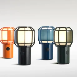 MARSET Chispa -LED-akkuterassivalaisin IP44, musta