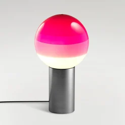MARSET Dipping Light M-pöytälamppu roosa/grafiitti
