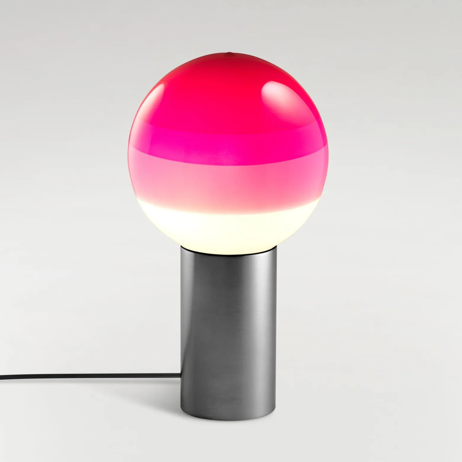 MARSET Dipping Light M-pöytälamppu roosa/grafiitti