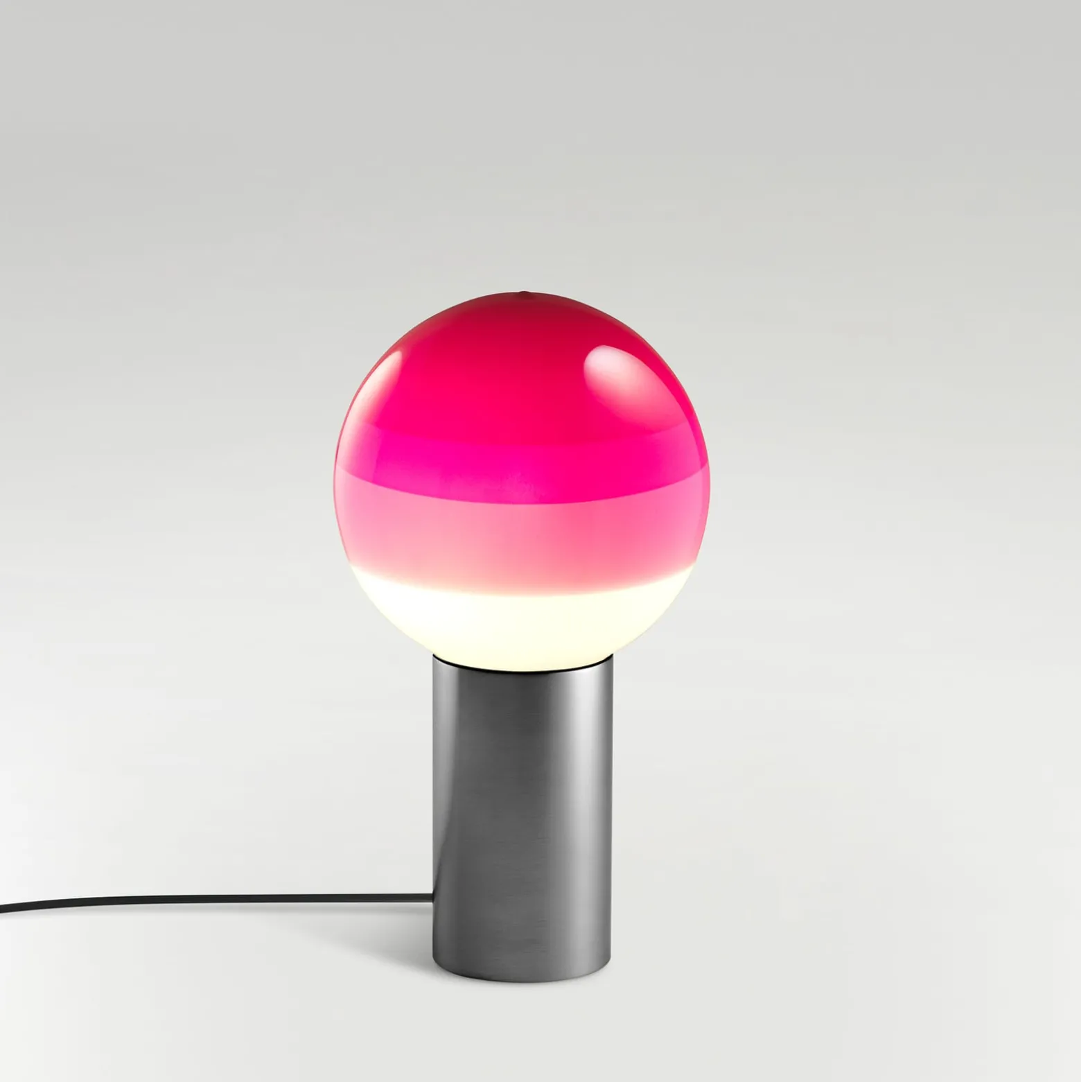 MARSET Dipping Light S-pöytälamppu roosa/grafiitti