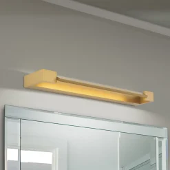 Marylin LED-kylpyhuoneen seinävalaisin, pituus 60 cm, kulta, alumiinia