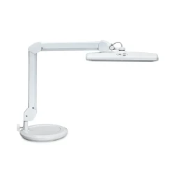 MAULintro LED-työpistevalaisin, valkoinen, 46 cm, jalusta