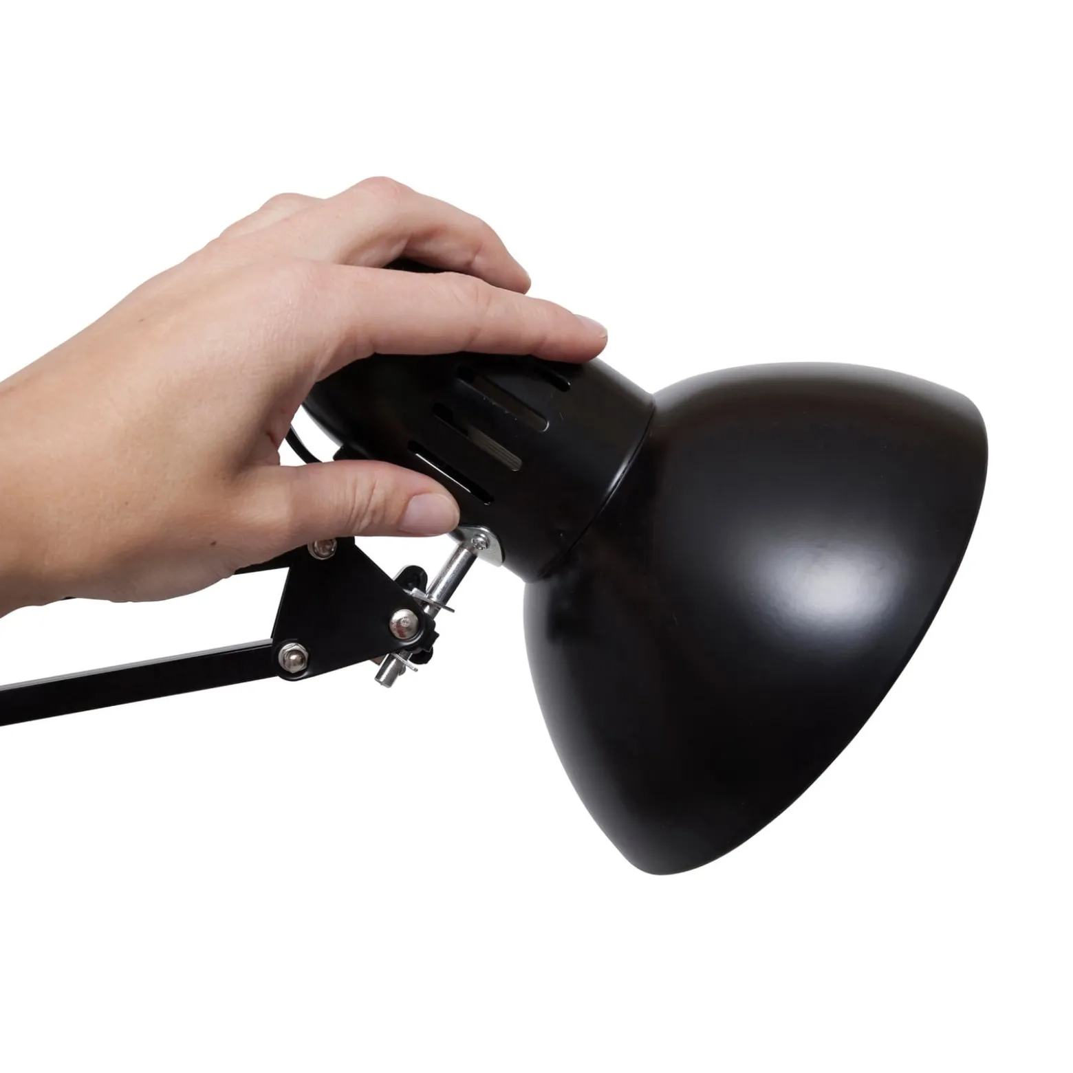 MAULstudy klipsivalaisin, musta, 44 cm, metalli, E27