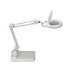 MAULviso LED-suurennuslasivalaisin, valkoinen, 48 cm, metallia