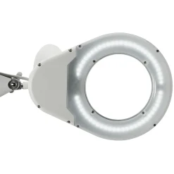 MAULviso LED-suurennuslasivalaisin, valkoinen, korkeus 50 cm, kiinnike