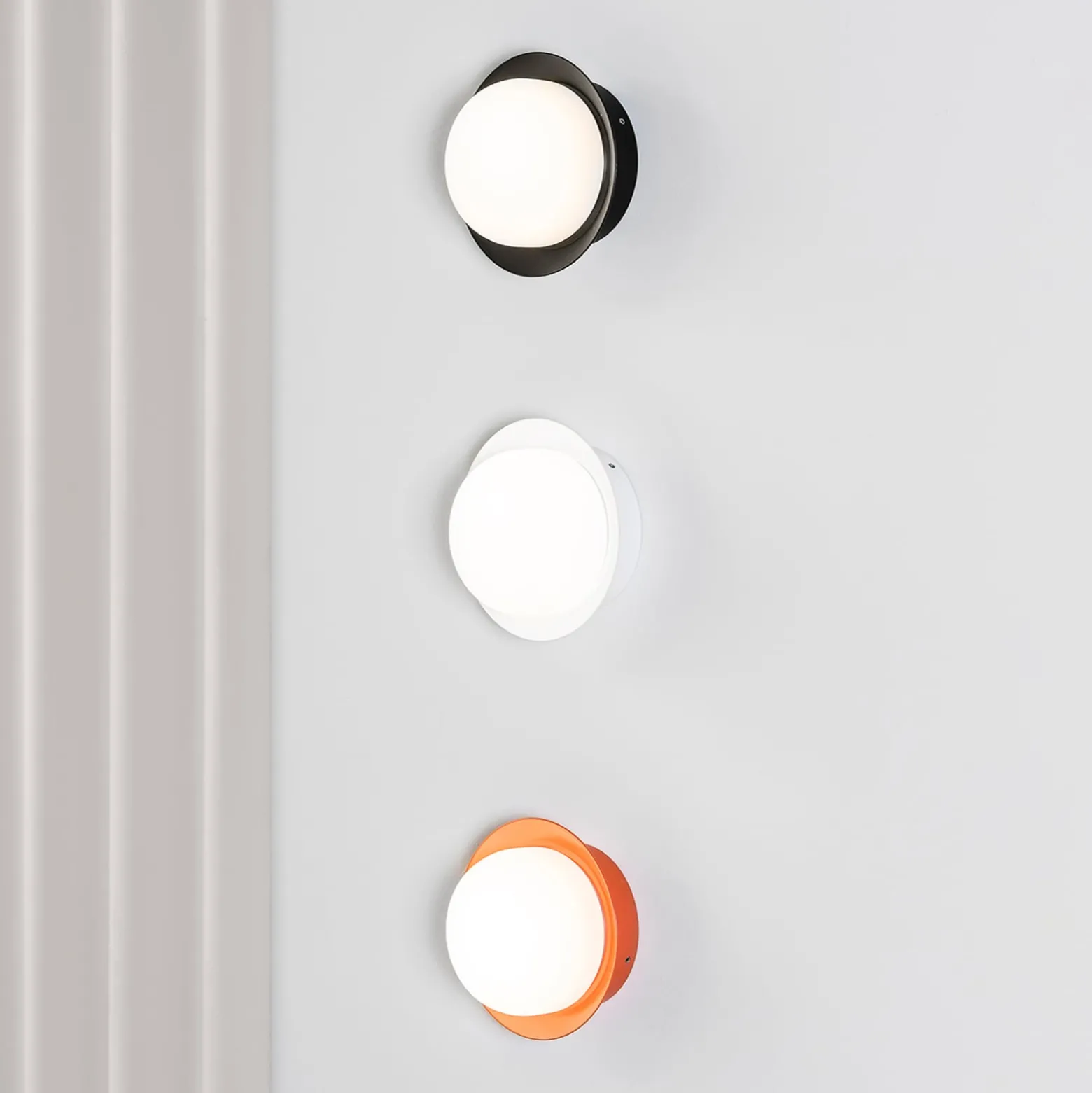 May IP44 LED-seinävalaisin, valkoinen