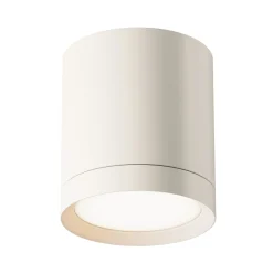 Maytoni alasvalo Hoop, valkoinen, korkeus 10 cm, Ø 8,5 cm, alumiini GX53