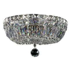 Maytoni Basfor kattovalaisin, nikkelin värinen, Ø 30 cm, 3 x E14