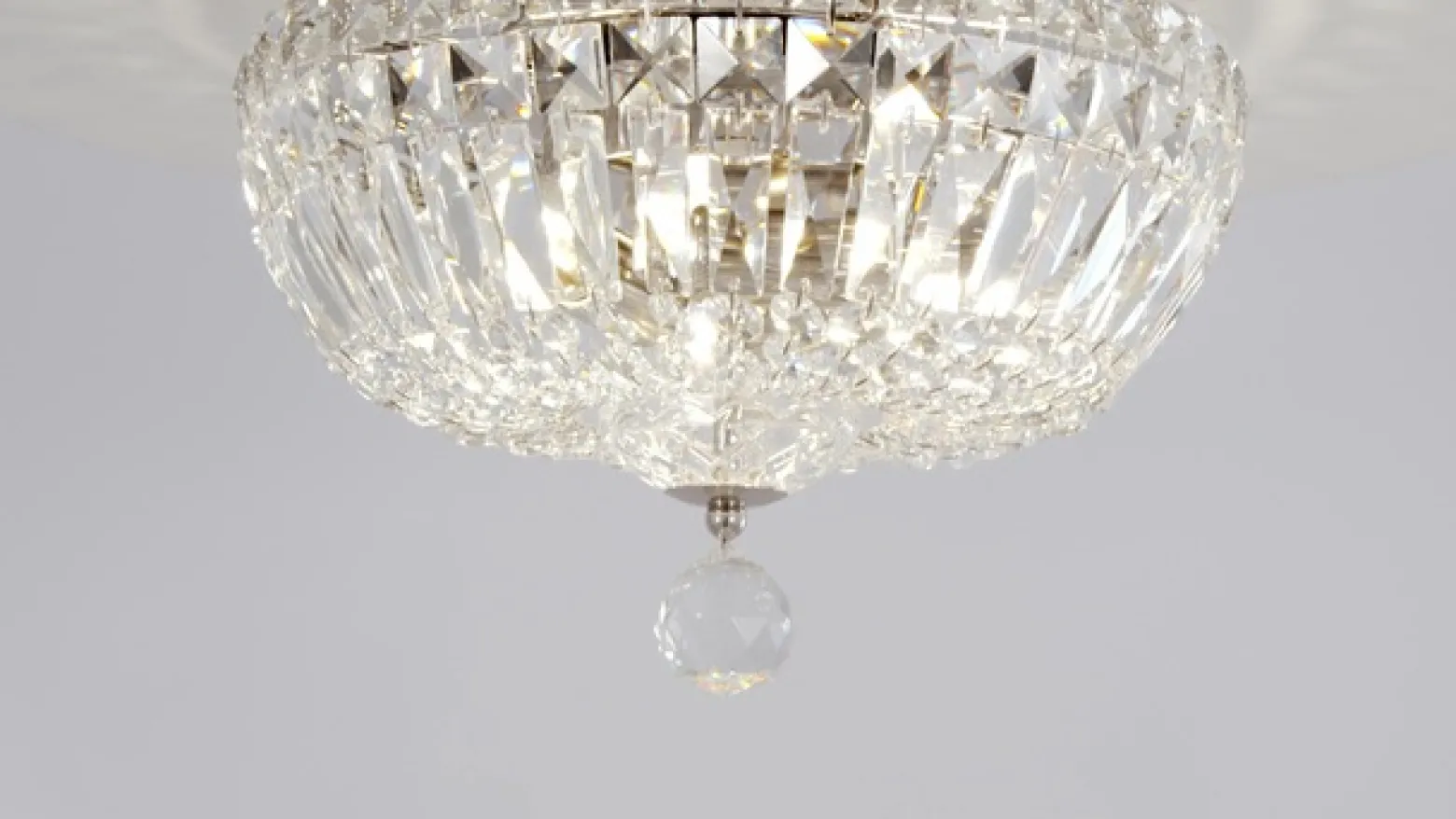 Maytoni Basfor kattovalaisin, nikkelin värinen, Ø 30 cm, 3 x E14