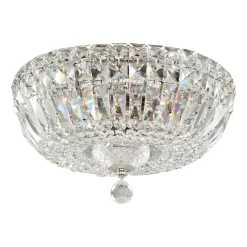 Maytoni Basfor kattovalaisin, nikkelin värinen, Ø 30 cm, 3 x E14