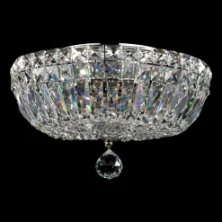Maytoni Basfor kattovalaisin, nikkelin värinen, Ø 30 cm, 3 x E14