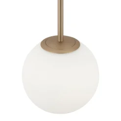 Maytoni Basic form-riippuvalaisin, valkoinen/kulta, 1-valo.