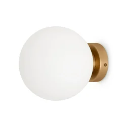 Maytoni Basic form seinävalaisin, valkoinen/kultainen