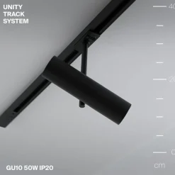 Maytoni Elti raidevalaisin, musta, Unity-järjestelmä