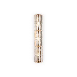 Maytoni Facet seinävalaisin, korkeus 75,2 cm, kullanvärinen, lasi