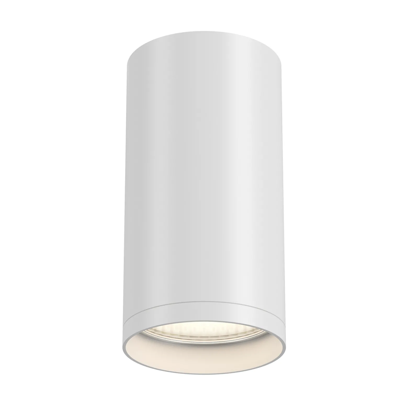 Maytoni Focus alasvalo, valkoinen, Ø 5,2 cm, alumiini, GU10