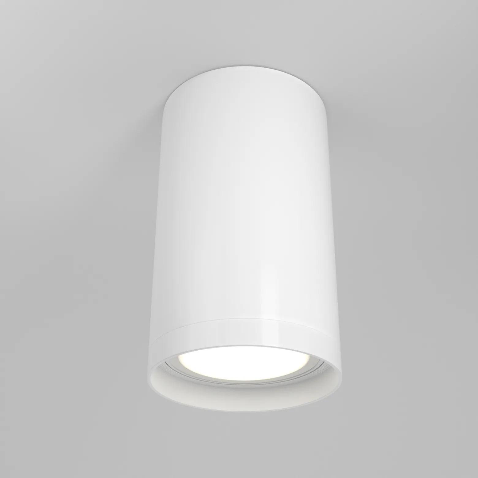 Maytoni Focus alasvalo, valkoinen, Ø 5,2 cm, alumiini, GU10