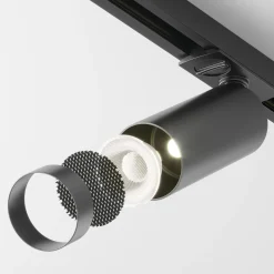 Maytoni Focus LED-valonheitin, Unity-järjestelmä, Triac, 930, musta