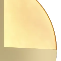 Maytoni Jupiter LED-seinävalaisin, kultainen, Ø 38.1cm