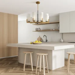 Maytoni kattokruunu Fortano, 10 valoa, lasi, E27