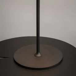 Maytoni ladattava LED-pöytävalaisin AI Collaboration, alumiini, musta