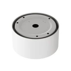 Maytoni LED-alasvalo Vega, valkoinen, Ø 14 cm, 15W, alumiini