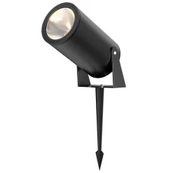 Maytoni LED-maapiikkikohdevalo Bern, grafiitti, Ø 13 cm, IP65