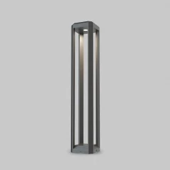 Maytoni LED polkuvalaisin Royal Mile, harmaa, korkeus 80 cm, alumiinia