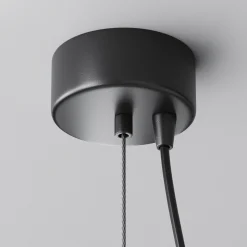 Maytoni LED-riippuvalaisin Efir, kultainen matta, Ø 7.5cm, 15 W, 38°