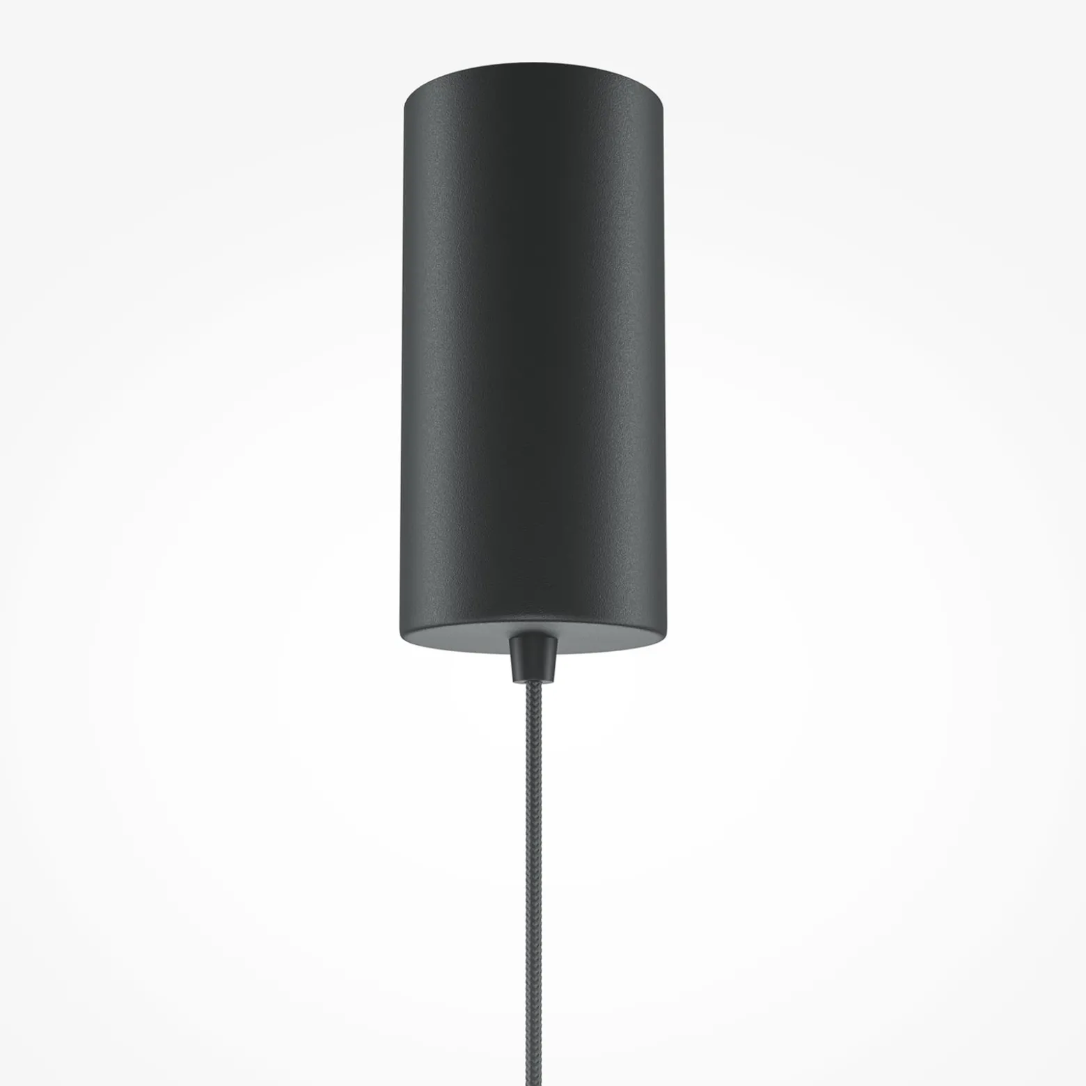 Maytoni LED-riippuvalaisin El, Ø 35 cm, musta, alumiinia