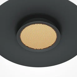 Maytoni LED-riippuvalaisin El, Ø 35 cm, musta, alumiinia