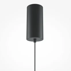 Maytoni LED-riippuvalaisin El, Ø 15,3 cm, valkoinen, alumiinia