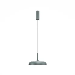 Maytoni LED-riippuvalaisin Gerhard, harmaa, Ø 30 cm, metallia