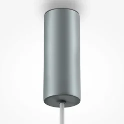 Maytoni LED-riippuvalaisin Gerhard, harmaa, Ø 30 cm, metallia