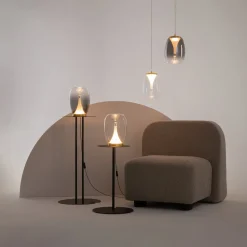 Maytoni LED-riippuvalaisin Splash, kirkas, Ø 20 cm, lasi