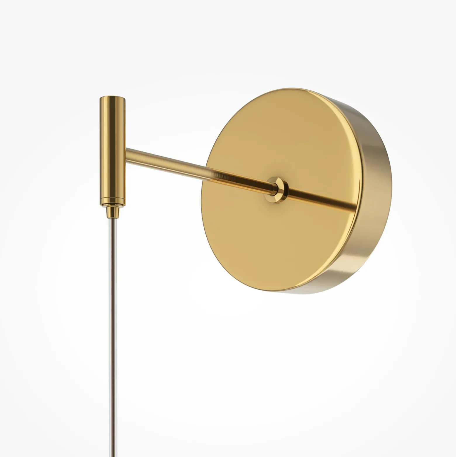 Maytoni LED-seinävalaisin Golden Cage, korkeus 218,8 cm, metallia