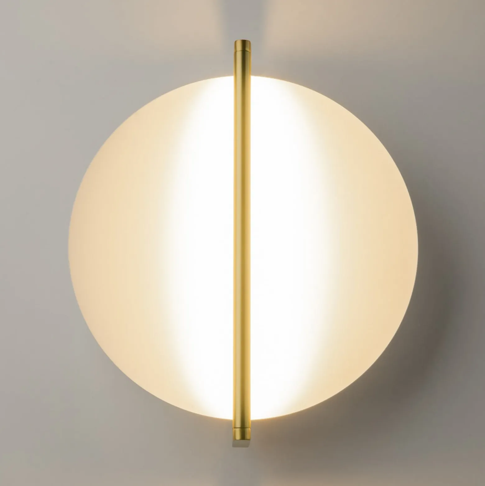 Maytoni LED-seinävalaisin Mira, kulta/valkoinen, korkeus 30 cm, metallia