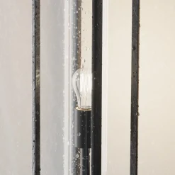 Maytoni-pollarivalaisin Cell, grafiitti, alumiini, korkeus 50 cm, IP54