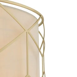 Maytoni Riippuvalaisin Messina, Ø 45 cm, beige, pellavaa