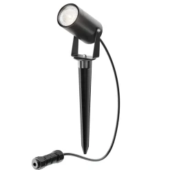 Maytoni Scope maapiikkivalaisin, musta, alumiini, IP65