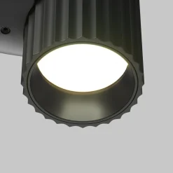 Maytoni seinälamppu Calipso, musta 1 x GU10 korkeus 10 cm metalli