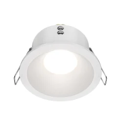 Maytoni upotettava kattovalaisin Zoom valkoinen Ø 8,5 cm alumiini IP65 GU10