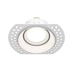 Maytoni upotettava valaisin Dot valkoinen pyöreä 11,8 x 9 cm alumiini GU10